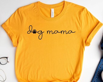 Camisa dog mama, Dog Mom Gift, Dog Mom T shirt, Dog Mom T-Shirt, Gift For Her, Animal Love, Fur Mama, Dog Mom Shirt for Women, Dog Mom Shirt