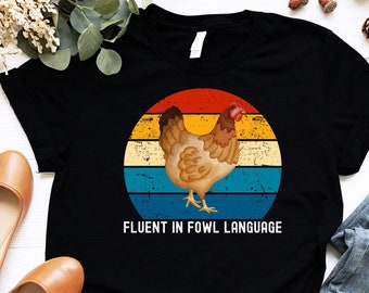 Regalo divertido del propietario del pollo, regalo para el amante del pollo, camisa de regalo del granjero, camisa de regalo del pollo lindo, camiseta del pollo, camisa de la mamá del pollo, granja de pollos