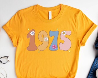 Retro Vintage 1975 47th Birthday Shirt 47th Birthday Gift For Women,47th Birthday Gift For Men,47th Birthday Best Friend,47th Birthday Woman