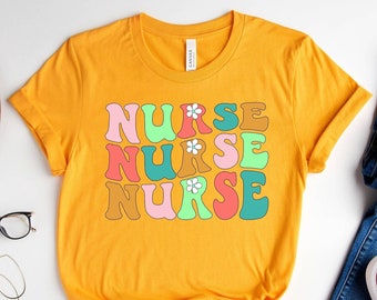 Camisa de enfermera, enfermera registrada, enfermera del nuevo futuro, regalo de enfermera, graduación de estudiante de enfermería, apreciación de la enfermera, RN LPN, escuela de enfermería