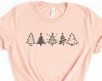 Christmas Shirts, Merry and Bright Shirt, Christmas Tree, Christmas Tshirt, Holiday Shirt, Christmas Shirt, Merry and Bright, Christmas Tee
