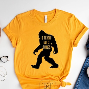 I teach Wild things Teacher Shirt, Back To School Shirt, Wild things Tee Shirt for Teacher, Favorite Teacher Gift, New Teacher School Shirt