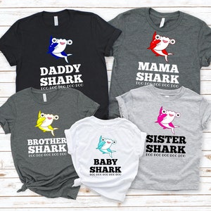 Shark Family Matching Shirt