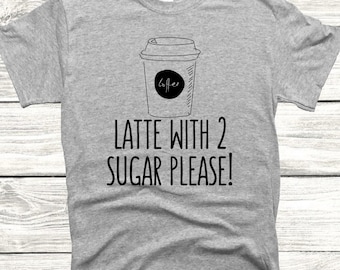 Coffee Please, Cute Coffee Shirt, Coffee T-Shirt, Coffee Lover Shirt, Women's Coffee Shirt, Funny Coffee Shirt, Shirt for Coffee Lover