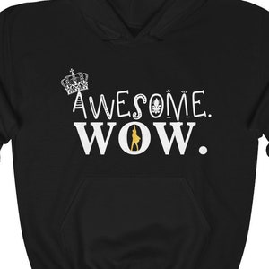 Awesome Wow Unisex Heavy Blend Hooded Sweatshirt