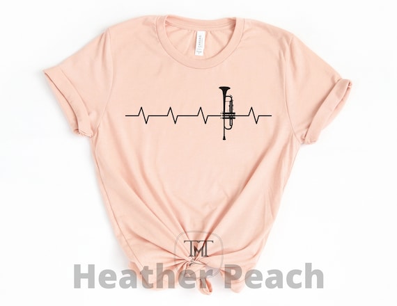 Trumpet Heartbeat Shirt - Best Trumpet Player T-Shirt Trumpet Heartbeat Shirt - Best Trumpet Player T-Shirt
