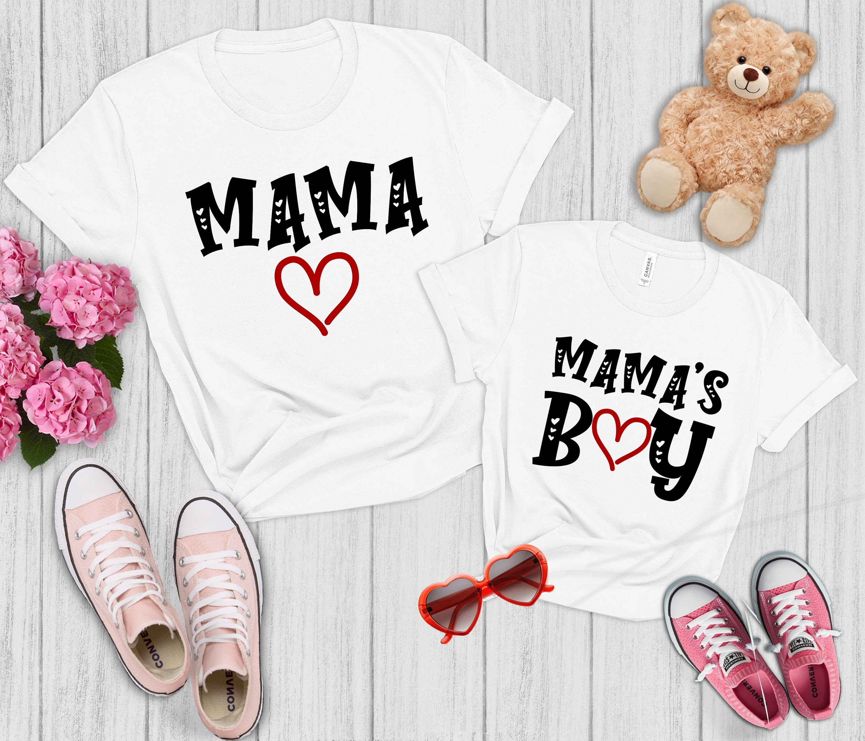 Mommy And Me Mama Mama's Boy Matching Shirt Kids | Etsy