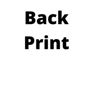 Back Print