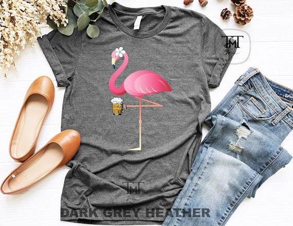 Womens Flamingo Funny Beer Lover Party T Shirt, Pink Flamingo Shirt Womens Flamingo Funny Beer Lover Party T Shirt, Pink Flamingo Shirt