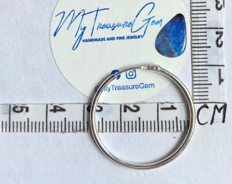 Orecchini A Cerchio In Argento 925 Con Filigrana Classica | Cerchi Rotondi 21 Mm Con Chiusura A Click