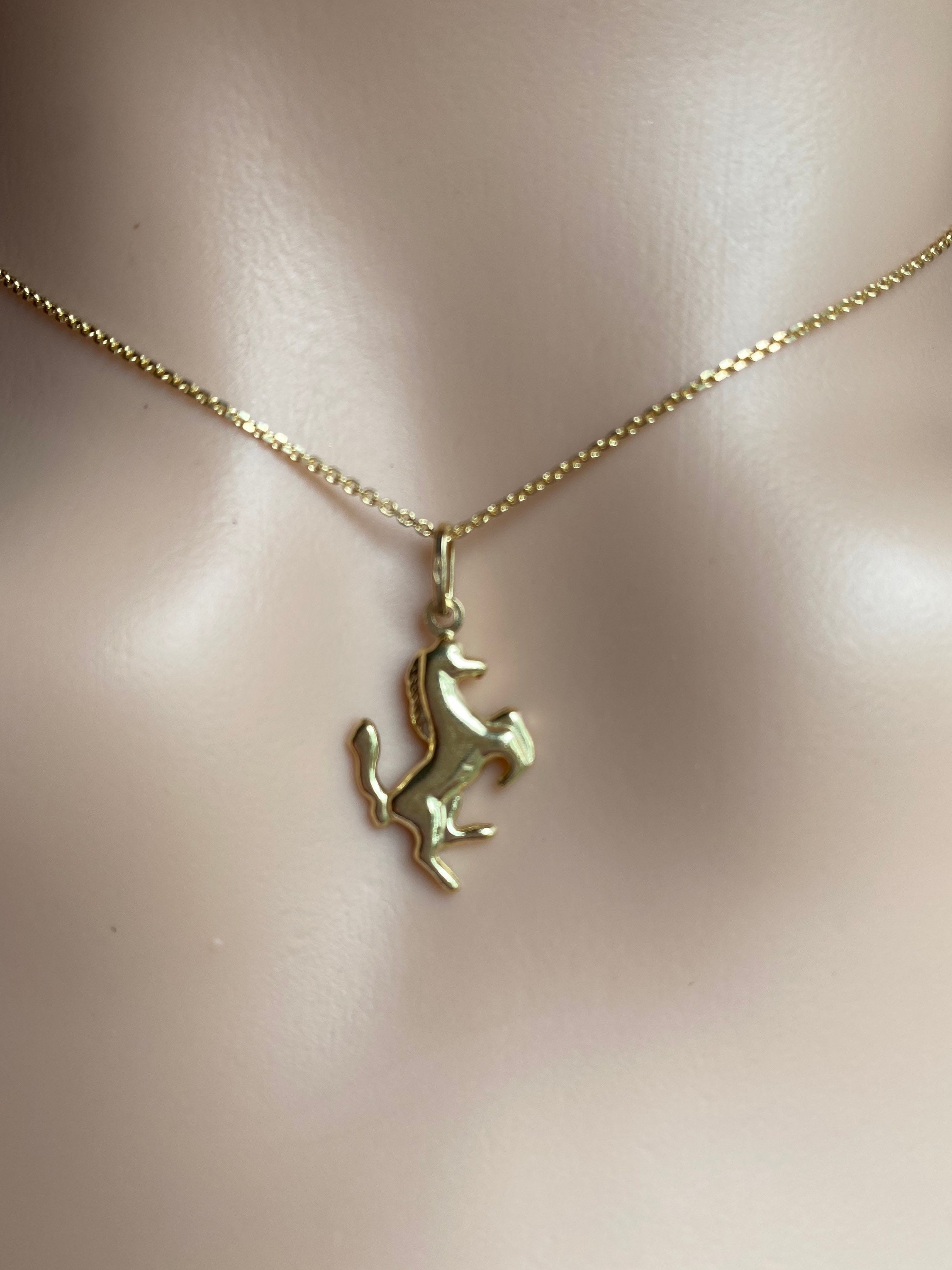 Buy Horse Necklace, Gold Horse Necklace Online in India - Etsy