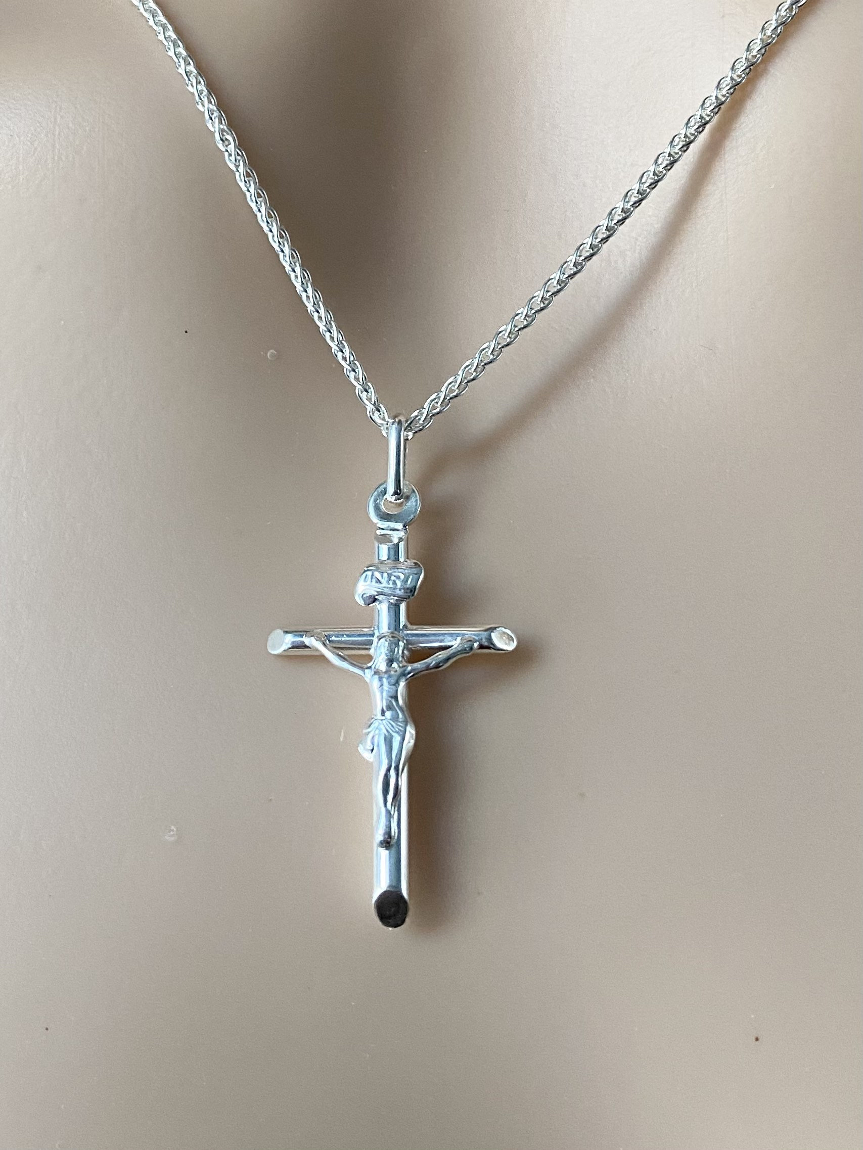 Cross necklace deals for boy communion
