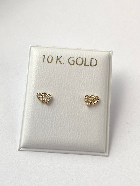 Round/Fancy Golden Gold Baby Studs, For Daily Wear, .800 Mg To 1.5 G at Rs  5000/gram in Mumbai