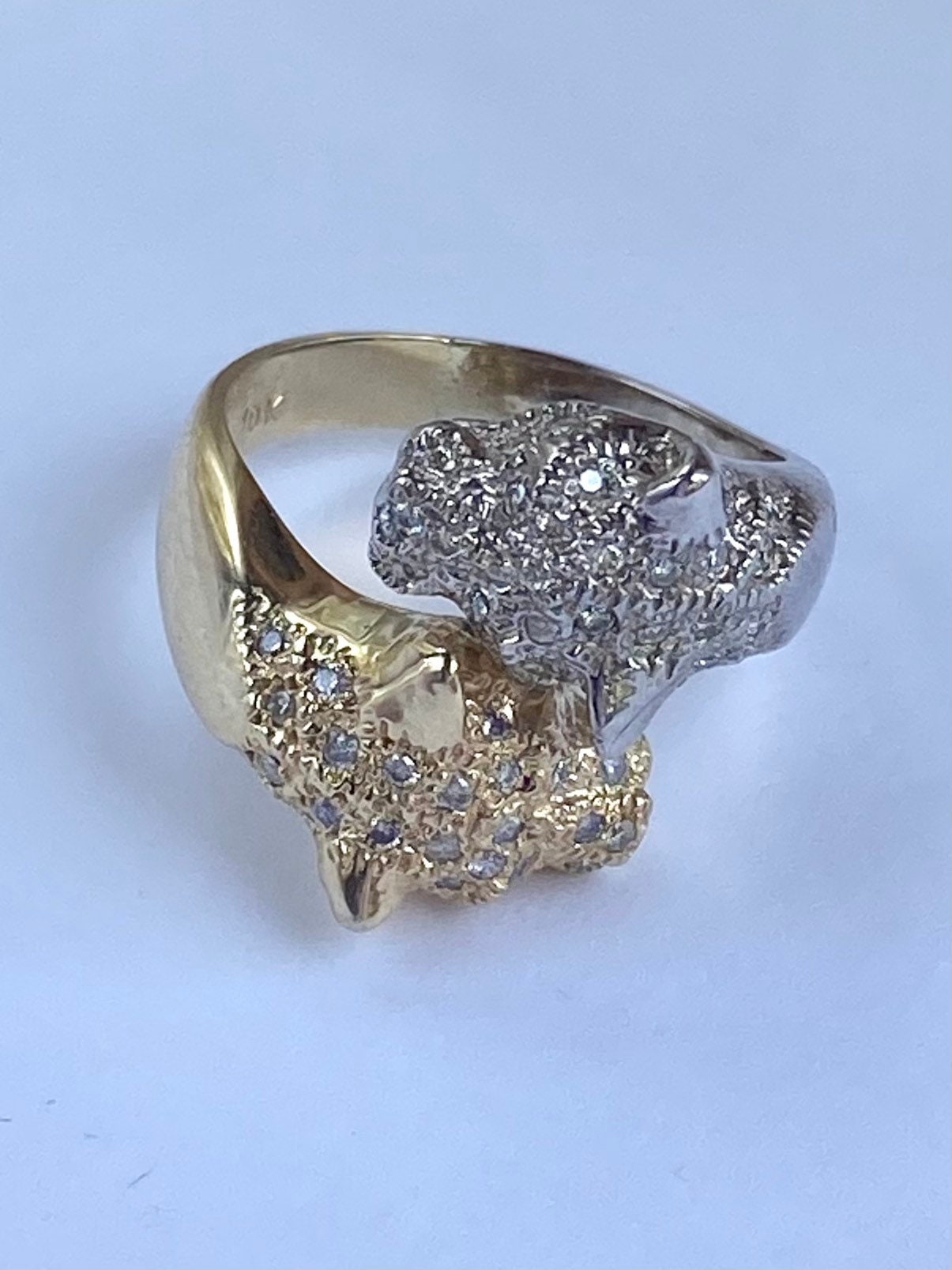 Abdesigns Artificial Golden or Silver Jaguar Ring, Size: Free Size at Rs  300/piece in Surat