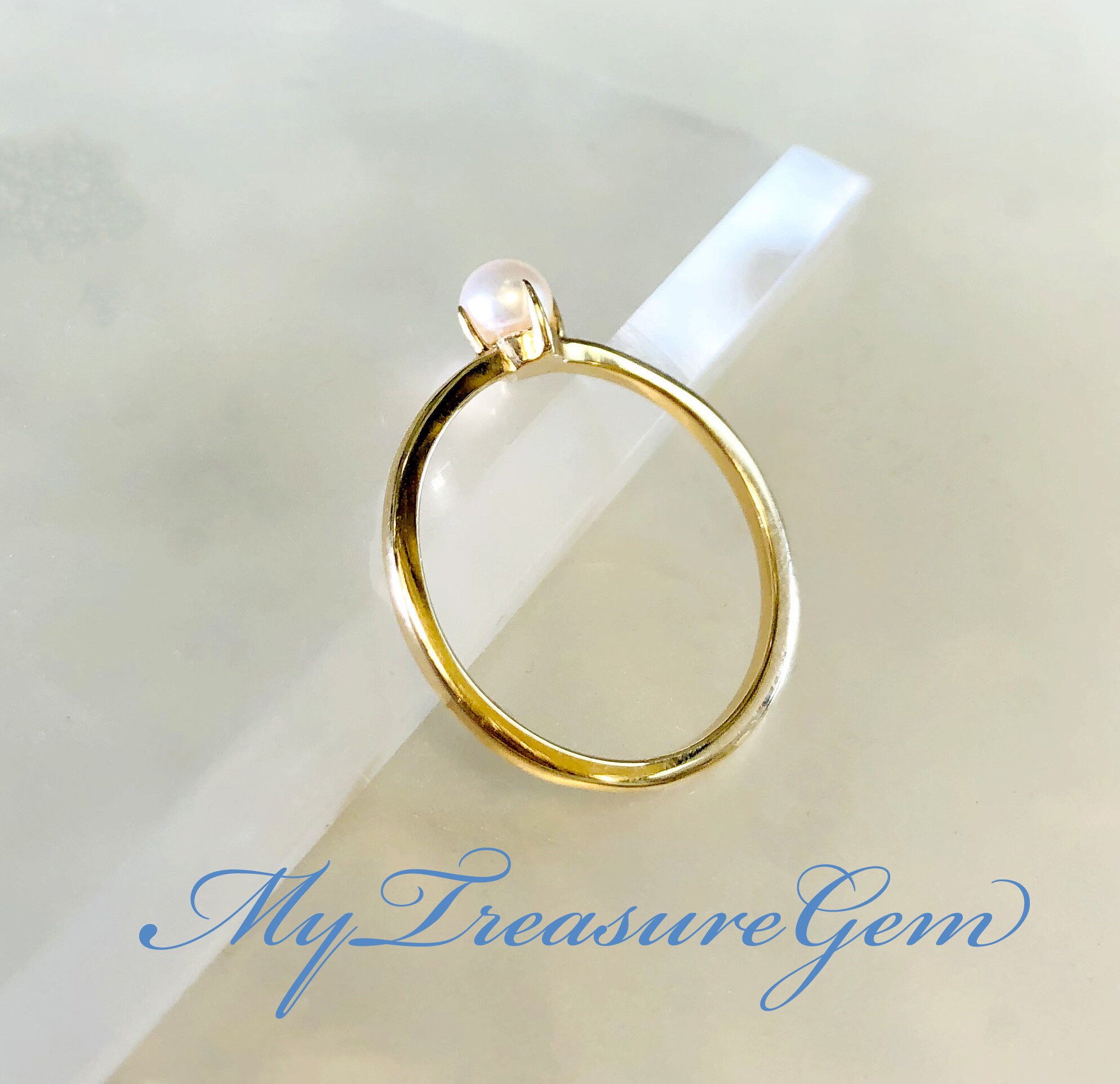 Japanese K18 Ring - Etsy