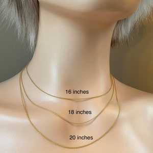 Gold Thin Snake Chain | Ele Kalon Jewelry 18