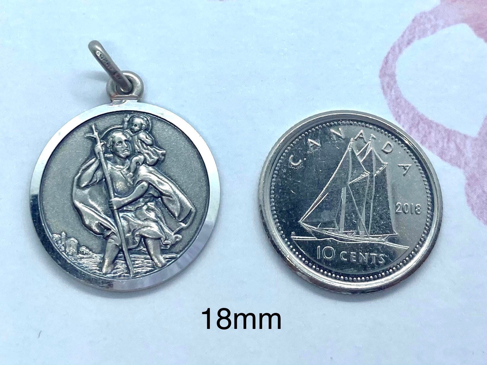 Collar San Miguel Arcangel Acero Inoxidable Espada + Estuche | Cuotas Sin Interés