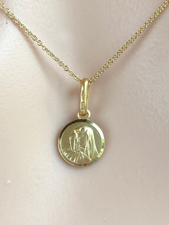 A Simple Catholic Mother Mary Necklace Set – Little Jewellers