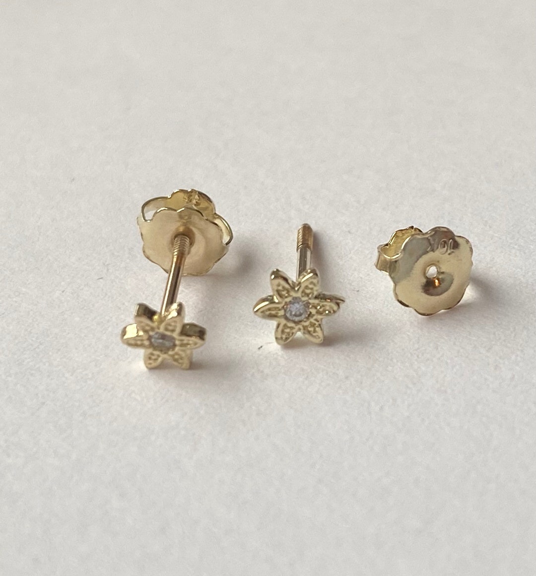22K Gold Hoop Earrings (Ear Bali) For Baby - 235-GER15810 in 1.1501 Grams