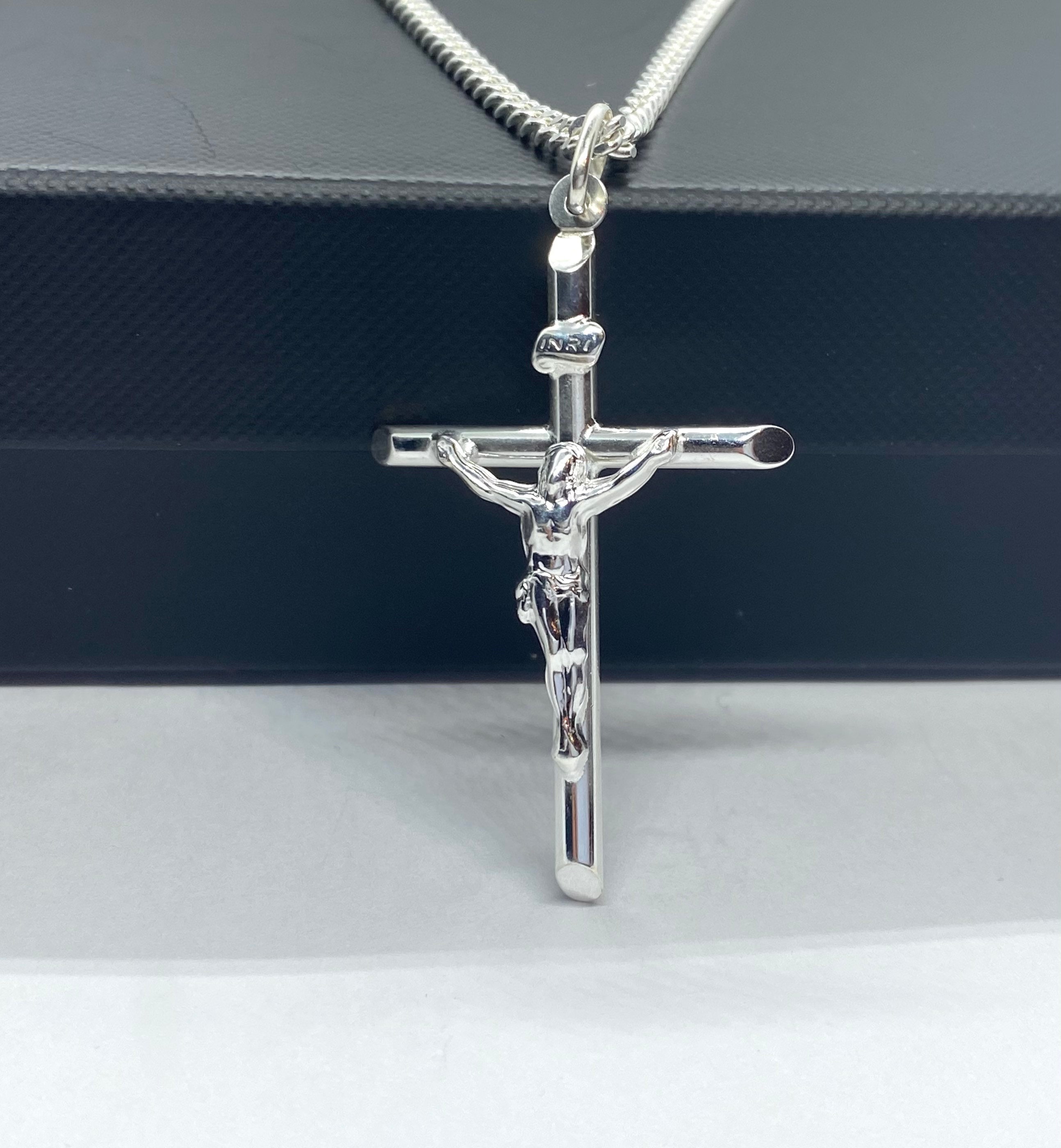 アクセサリー vintage silver925 Jesus cross necklace s-l400.jpg
