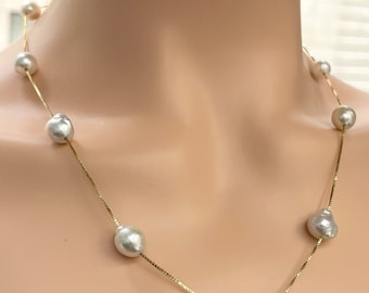 ネックレス・ペンダント TATIANA Classic pearl choker necklaceNZ1042 14k gold field ☆TATIANA☆ Classic Pearl Choker NecklaceNZ1042 14k Gold Fil