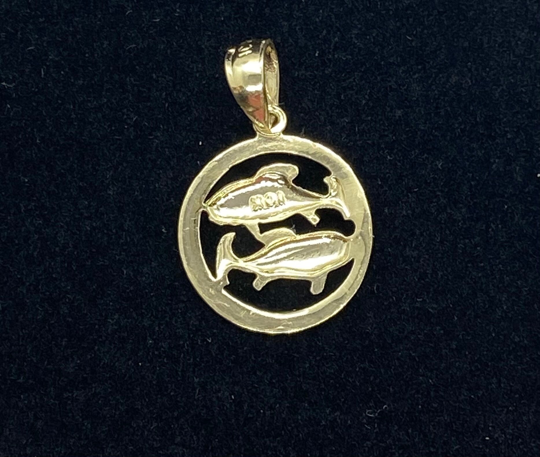 日本未入荷 CRAFTD London PISCES Pisces Pendant & Chain | Gold | CRAFTD London