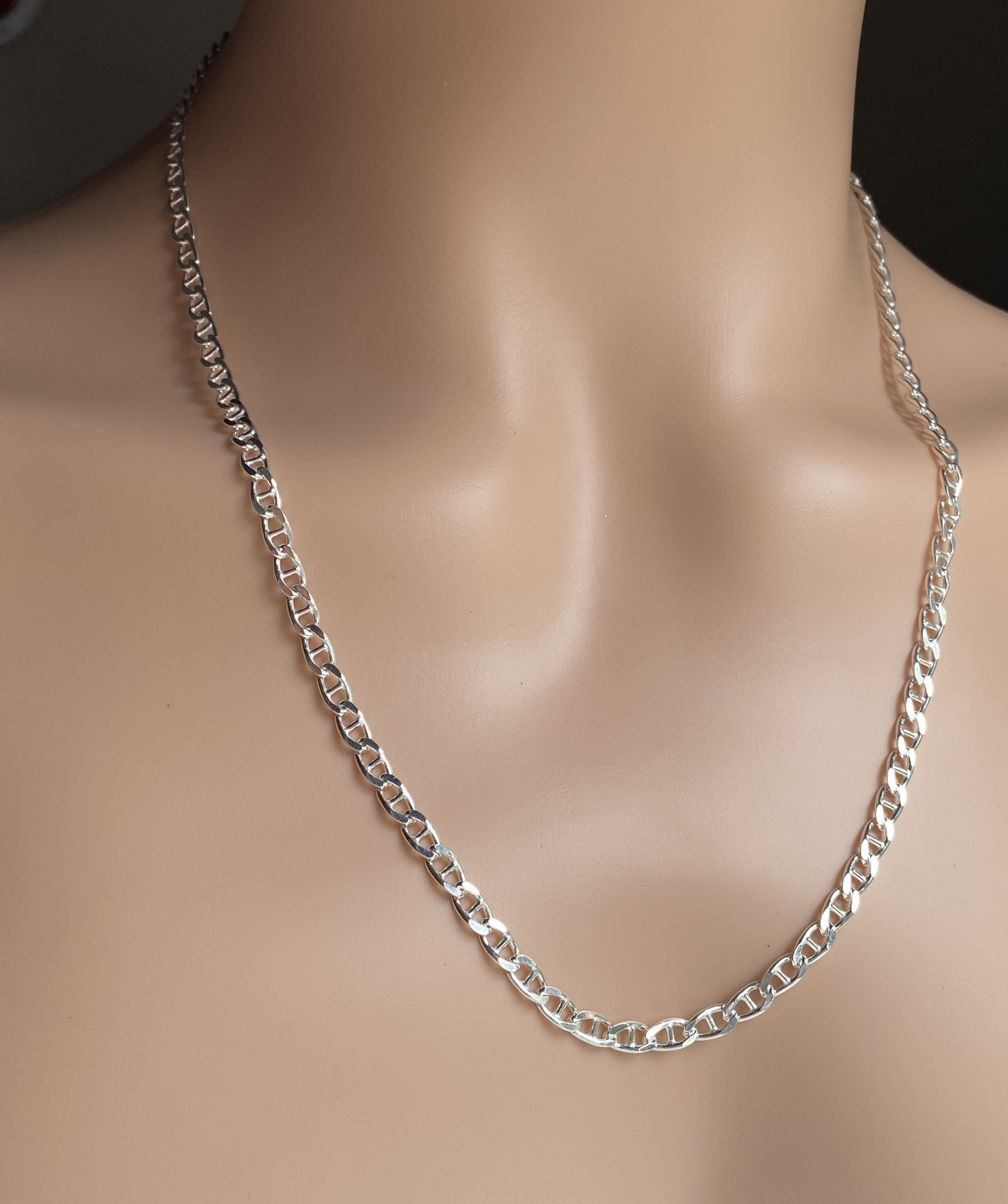 アクセサリー NEEDIS Anchor Chain Necklace Silver Anchor Chain Necklace Silver | NEEDIS