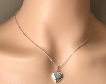 n081b【ギフト無料✧】ハートダイヤネックレス　シルバー925　女の子　誕生日 楽天市場】ハート ネックレス オープンハート レディース