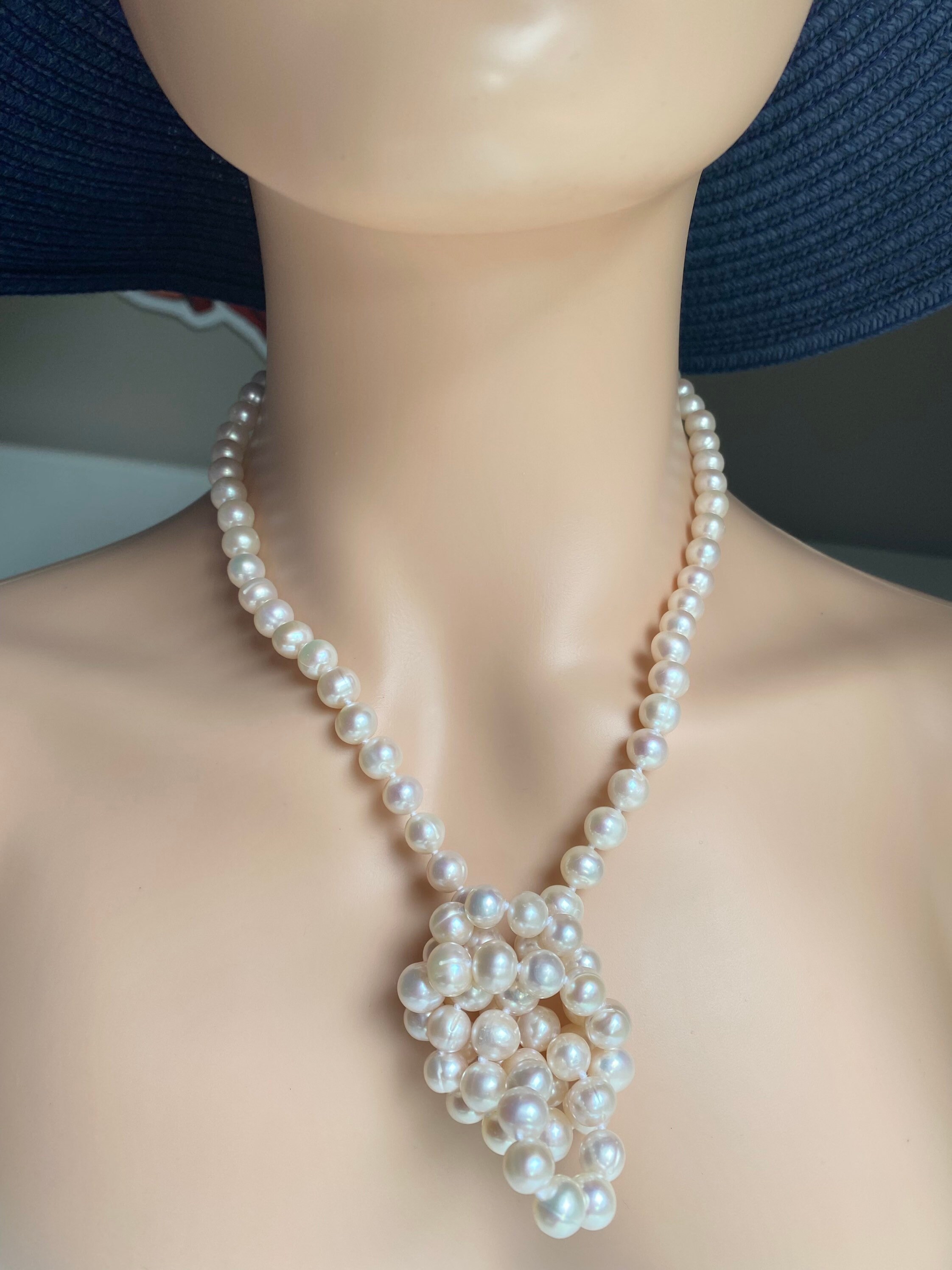 [MERRYMOTIVE] 韓国☆Special moment pearl and pearl Necklace MERRYMOTIVE] 韓国☆Special moment pearl and pearl Necklace