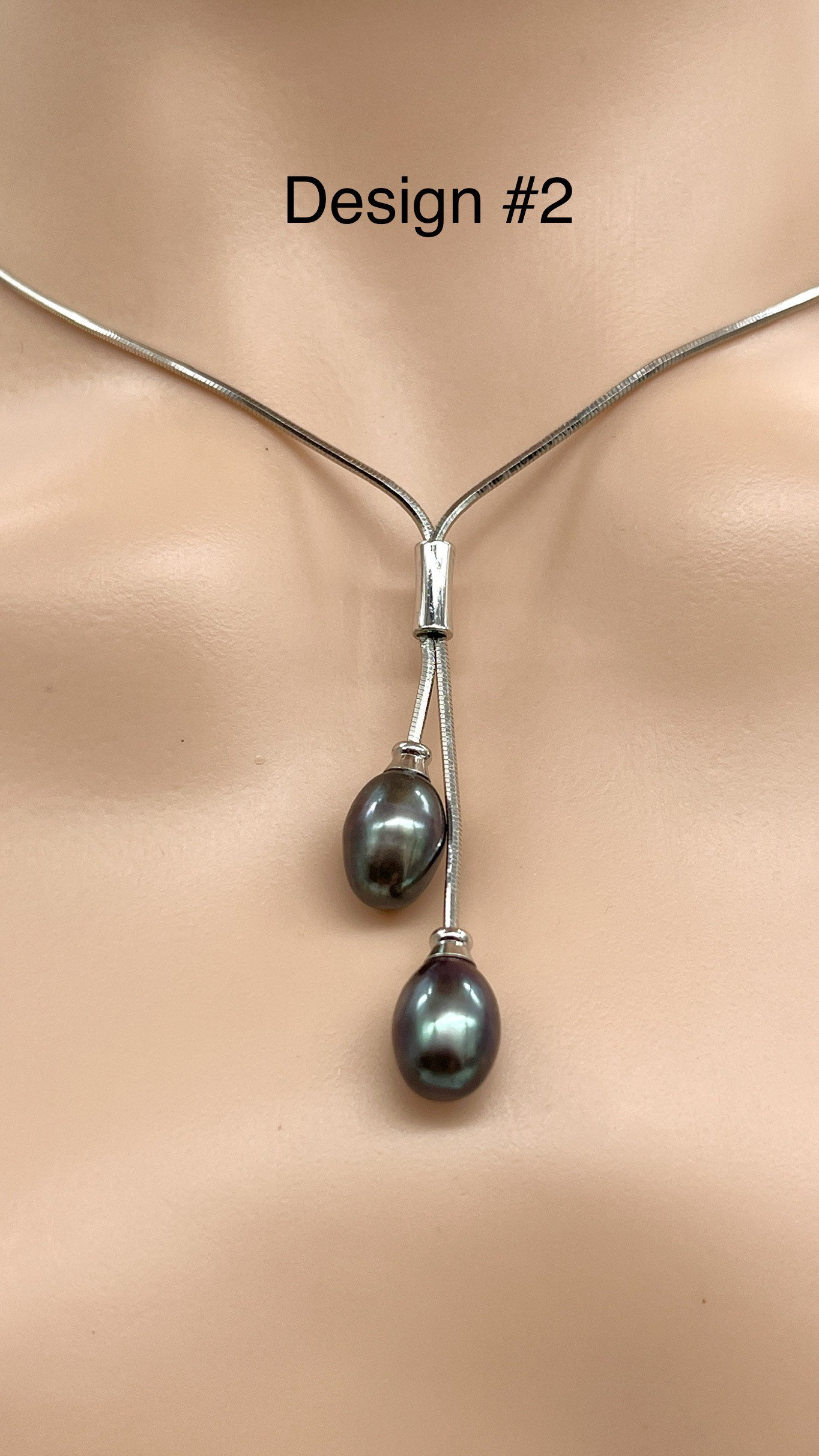 Black Pearl Necklace - Etsy Canada