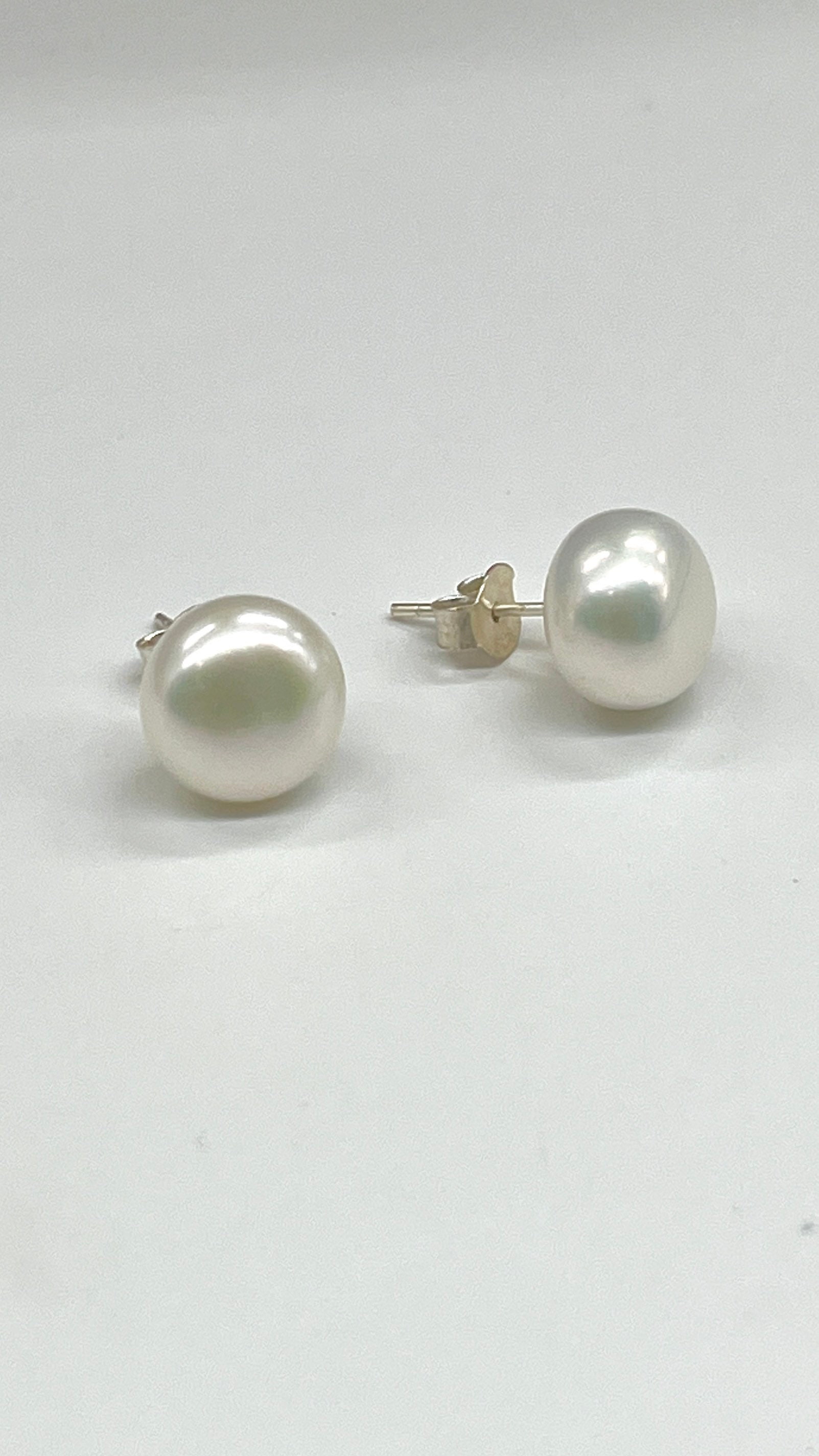 The Pearl Branch Golden Pearl Earrings