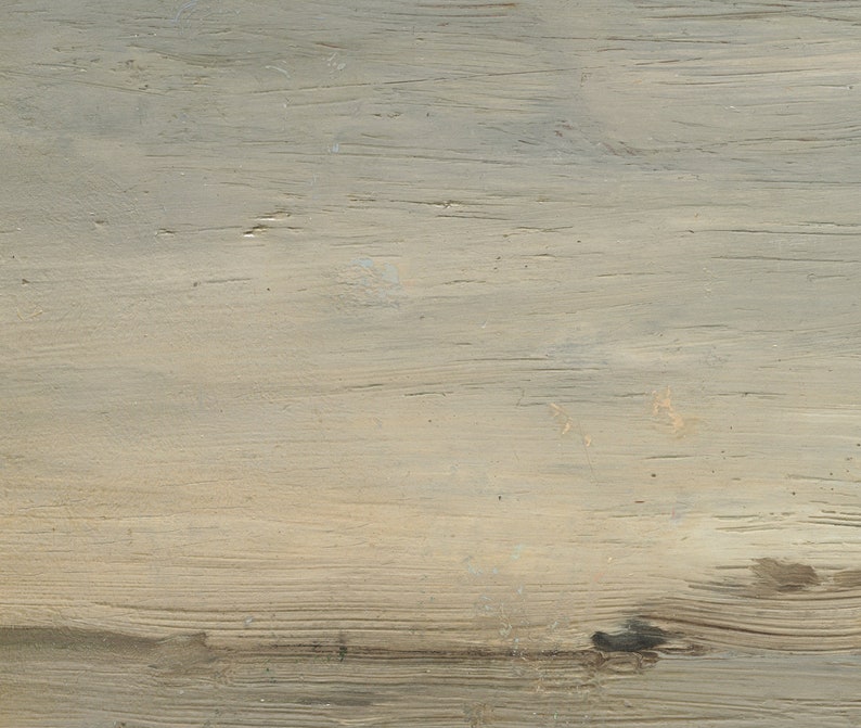 Ocean vintage print Antique oil painting Minimalist coastal art Abstract seascape oil painting Printable wall art Muted beach decor