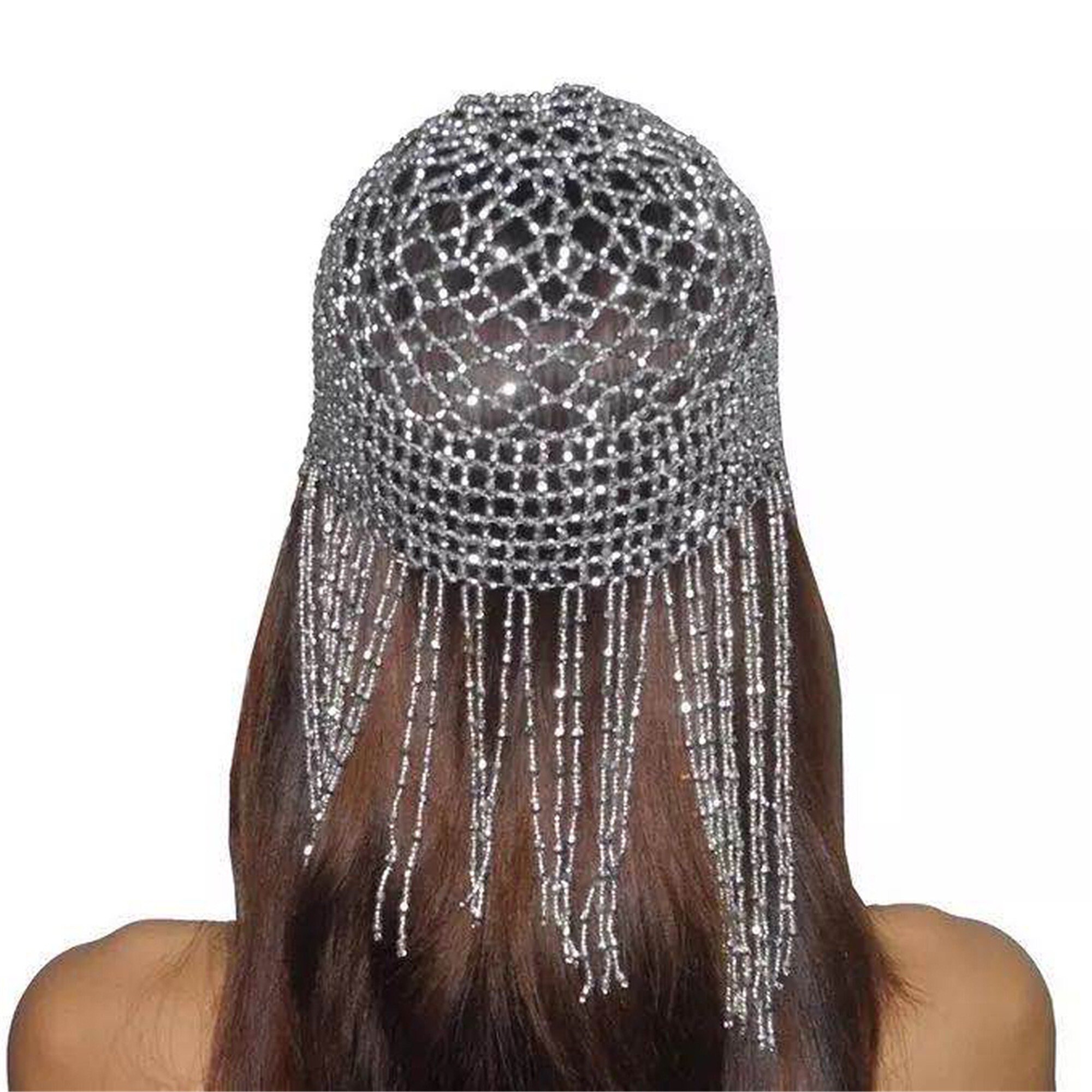 Girls Womens Exotic Cleopatra Beaded 