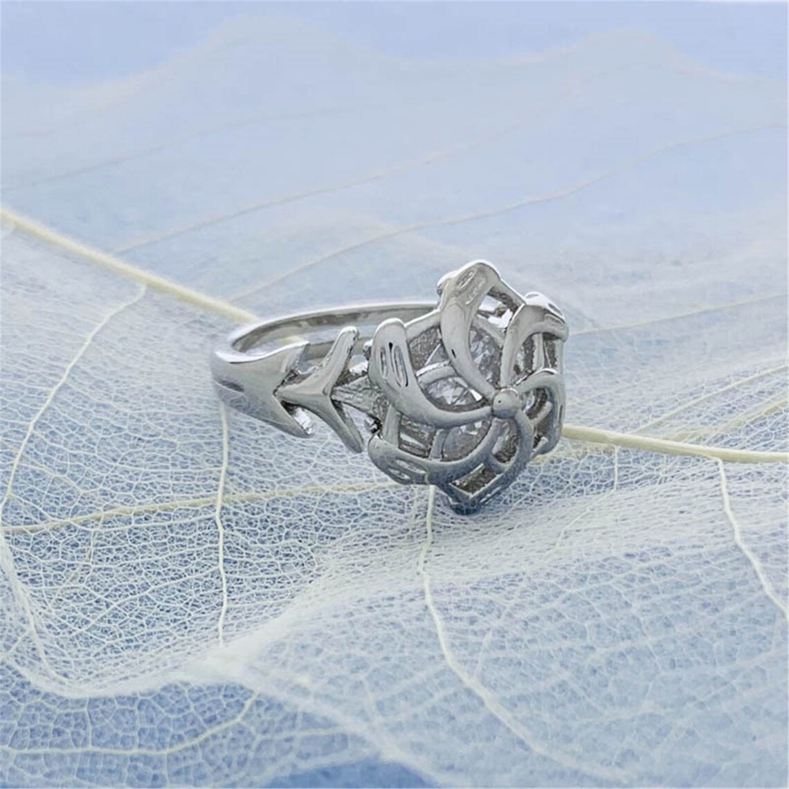 Ring of Water Fashion Jewelry High Quality Fan Gift Etsy