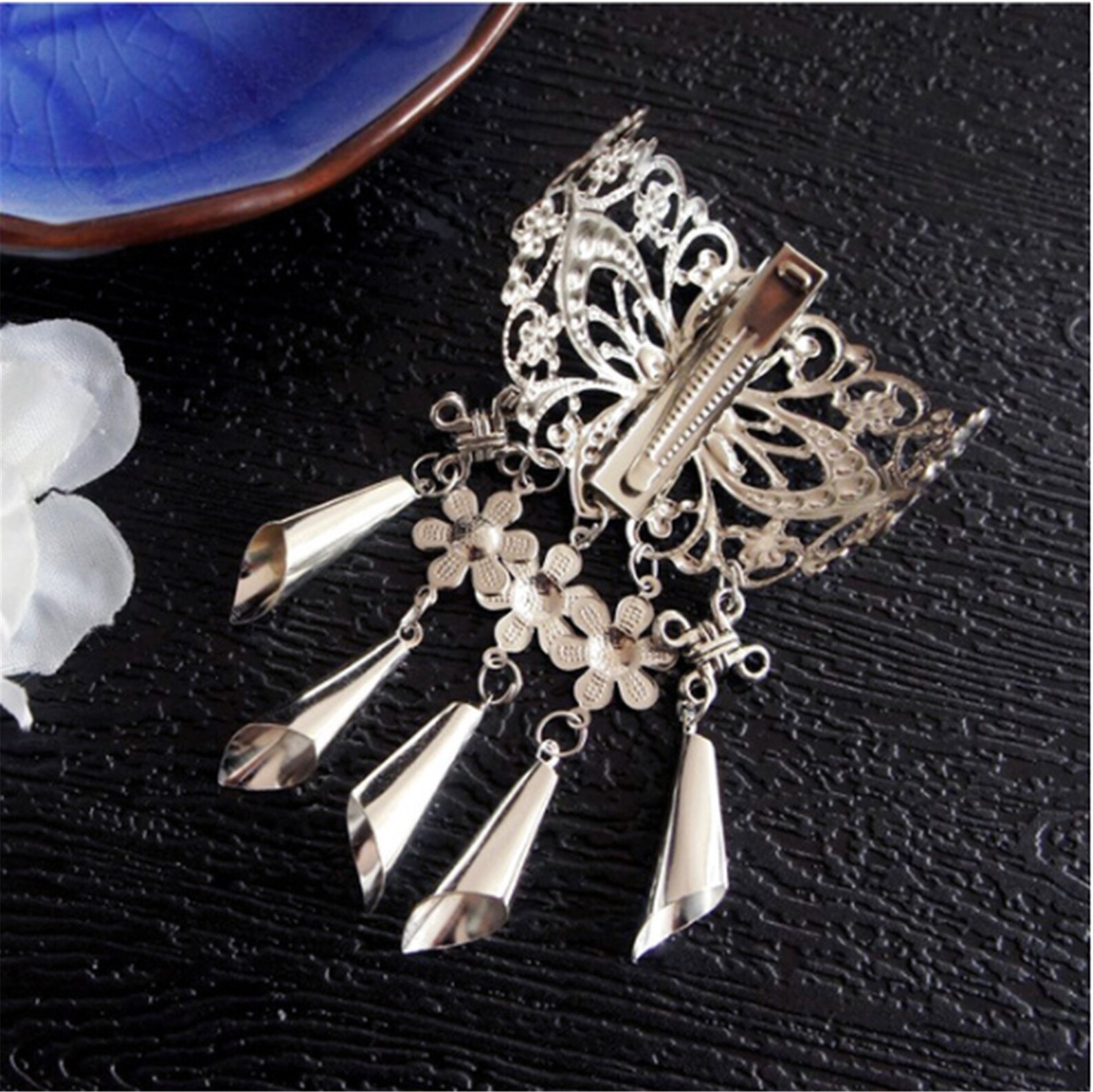 Chinese Style Hair Clips for Women Flower Hairpin Girls Etsy