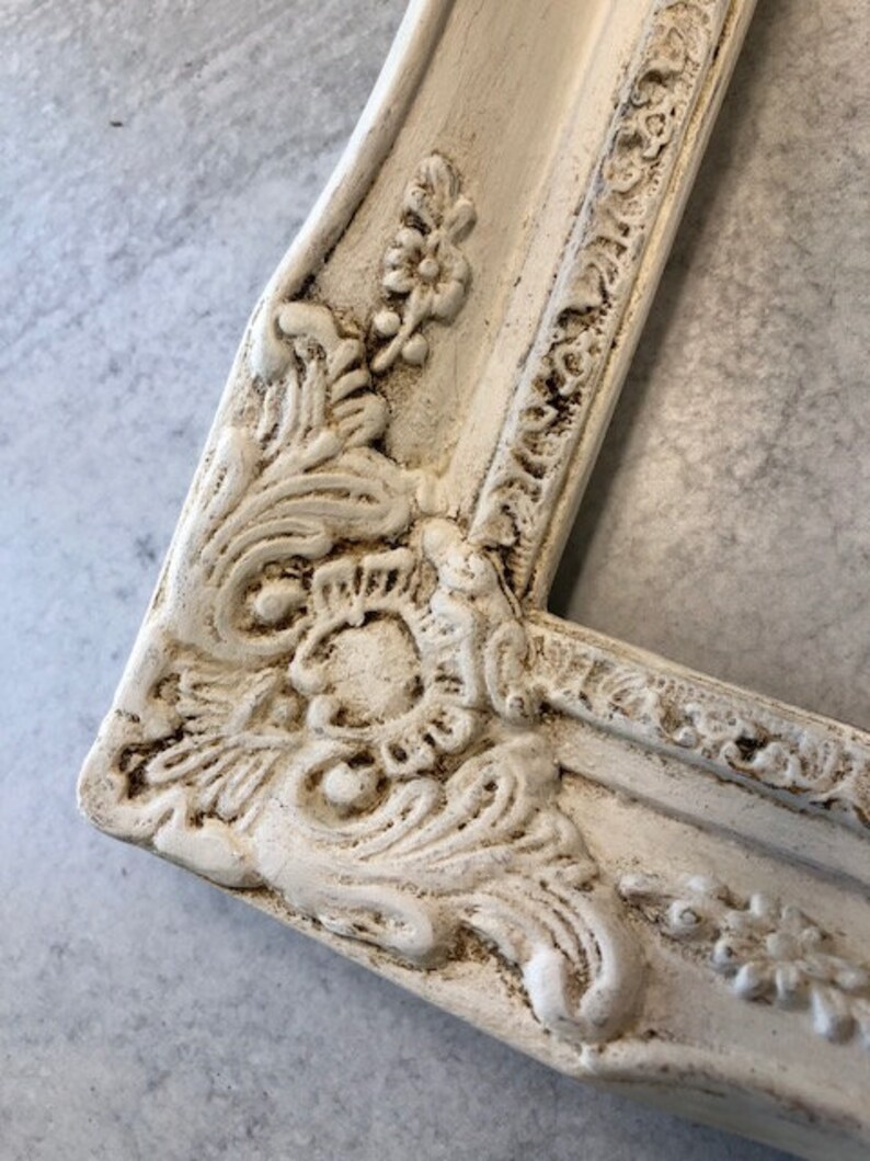 Farmhouse Frame French Cottage Frame Vintage Style Frame Etsy