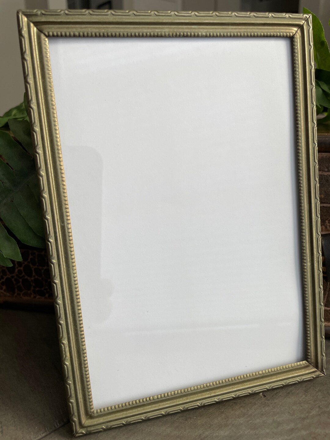 5x7 Vintage Gold Frame MCM Gold Frame 5x7 Vintage Metal Etsy