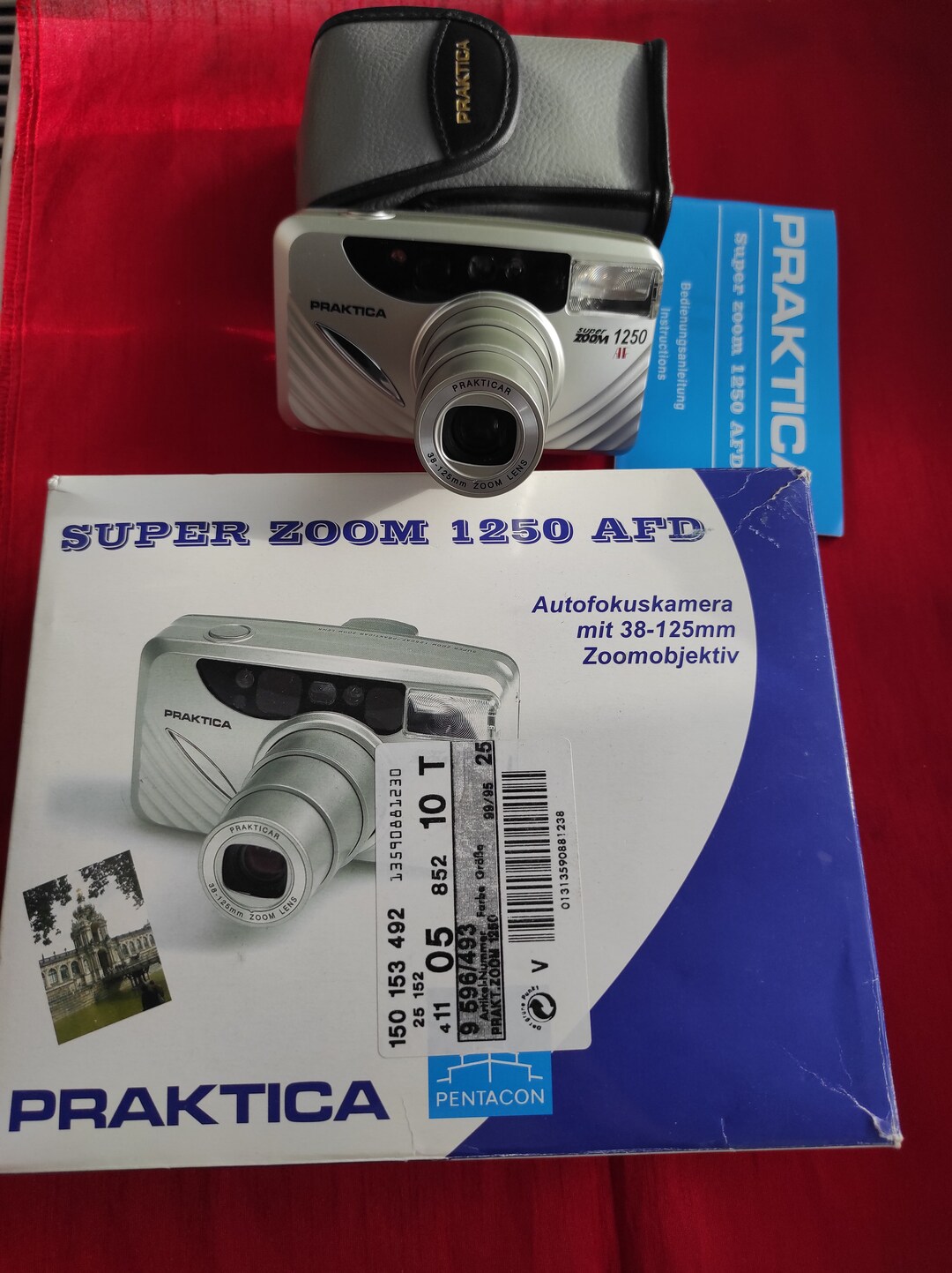 Vintage Praktica Super Zoom 1250 AF, 35mm Film Camera - Etsy