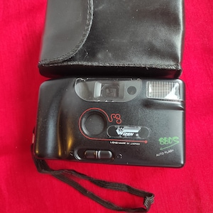 Vintage film camera Wizen 880s, working film camera, point and shoot camera