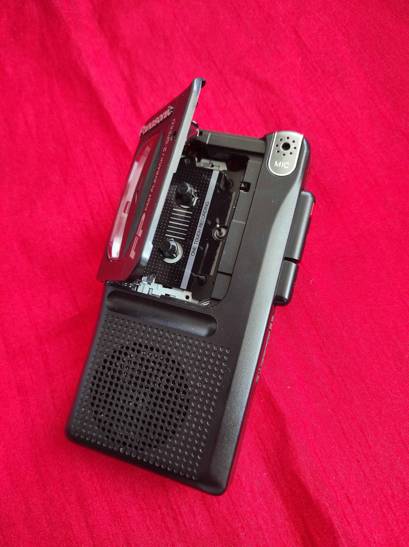 Vintage Recorder Microcassette Panasonic RN202 Working Voice Recorder