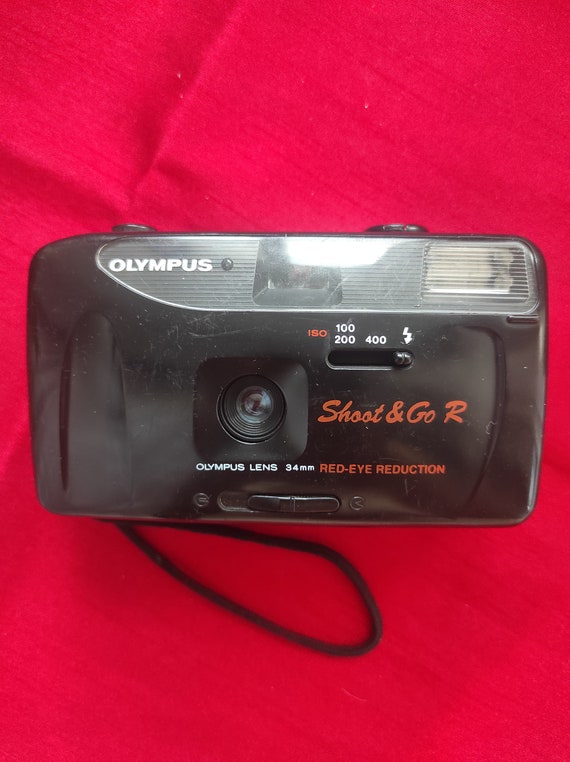 ヴィンテージ オリンパス Shoot&Go R フィルムカメラ - 34 mm レンズ