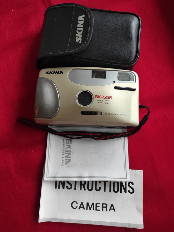 Vintage SKINA SK-555 Film Camera, 35mm Point and Shoot