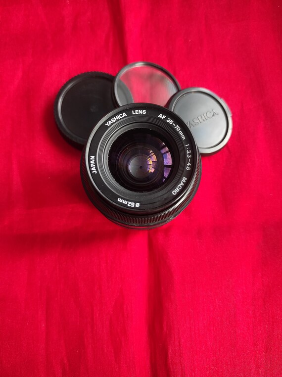 Lente Kyocera Yashica Autofocus 35 70 3.3 4.5 Lente Macro en buen