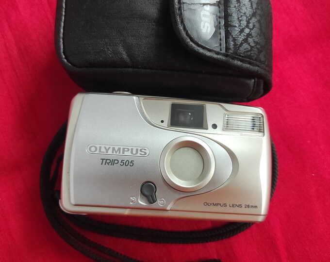 Olympus Trip 505 Vintage Camera Olympus Film Camera Working Etsy