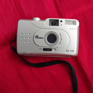 Vintage film camera PREMIER PC-135, working film camera, point and shoot camera