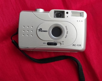 Cámara de cine vintage PREMIER PC-135, lente de 30 mm