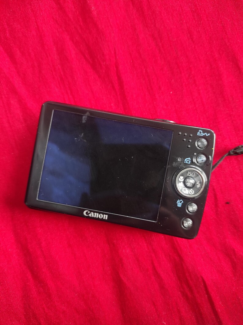 Digital Camera Canon DIGITAL IXUS 75 , Working Digital Camera Etsy