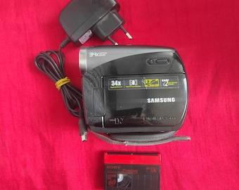 Samsung Digital Camcorder Video Camera 34X Optical Zoom Schneider