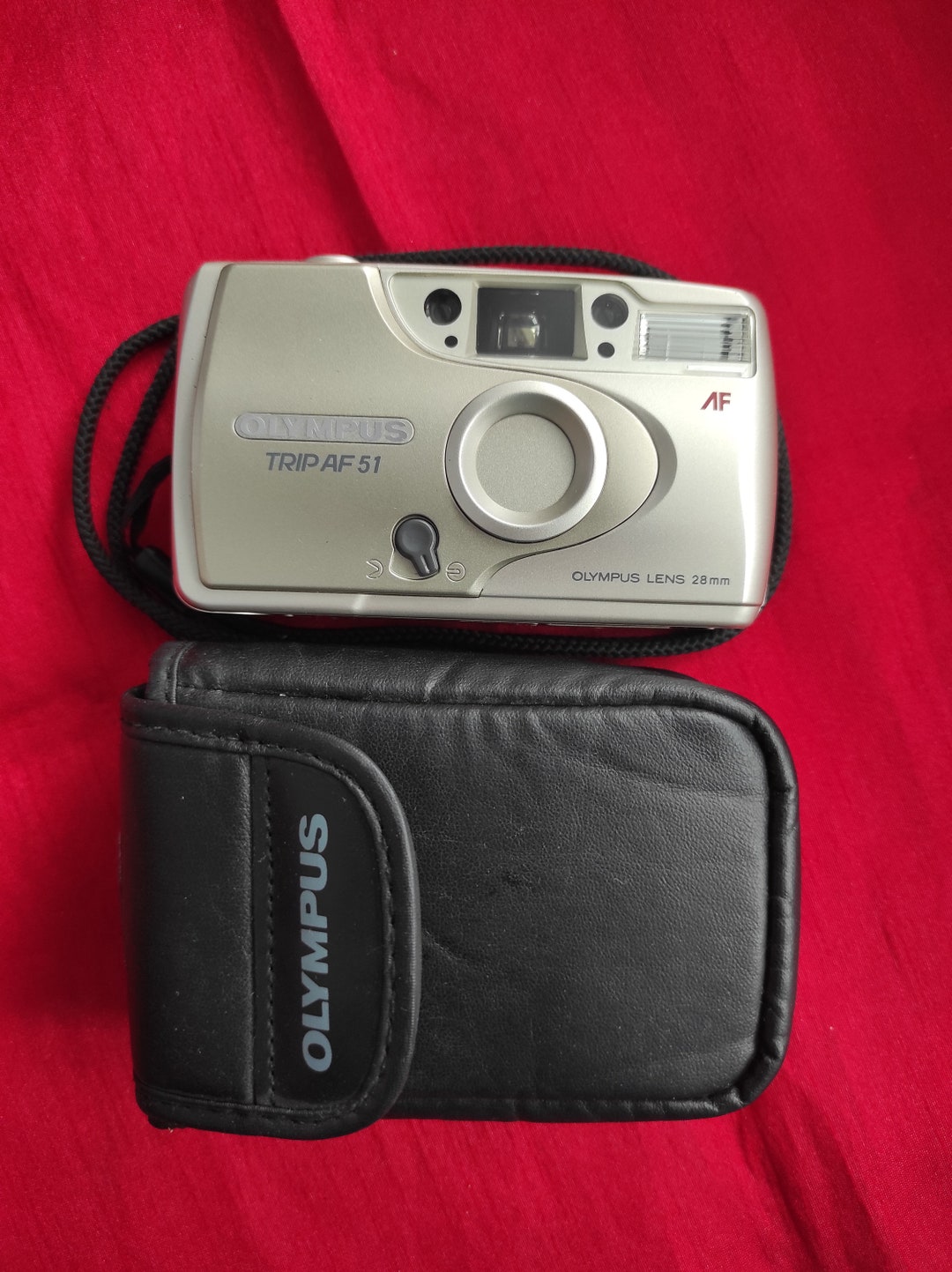 Olympus Trip AF 51 Vintage Camera, Detection and Shooting Camera