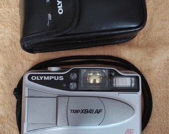 Olympus Trip XB 41 AF vintage camera, spot and camera, working film camera